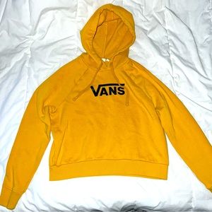 Vans Yellow Hoodie Sweater. Like new.